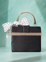 Polka Dot Tabitha Simmons X Next The Keeper Scarf Bag - Image 5 of 9