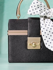 Polka Dot Tabitha Simmons X Next The Keeper Scarf Bag - Image 7 of 9