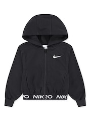 Nike Black Kids Essentials Full-Zip French Terry Hoodie - Image 1 of 4