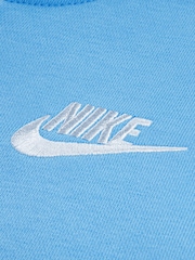 Nike балаларға арналған логотипі бар француз терри толық сыдырмалы спорттық костюм - 3суретінің 3 суреті