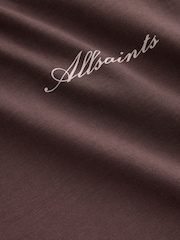 smALLSAINTS Brown Lace Trim T-Shirt - Image 4 of 6