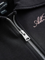 أسود - SmALLSAINTS Script Funnel Neck Sweatshirt and Wide Leg Joggers Set - Image 12 of 15