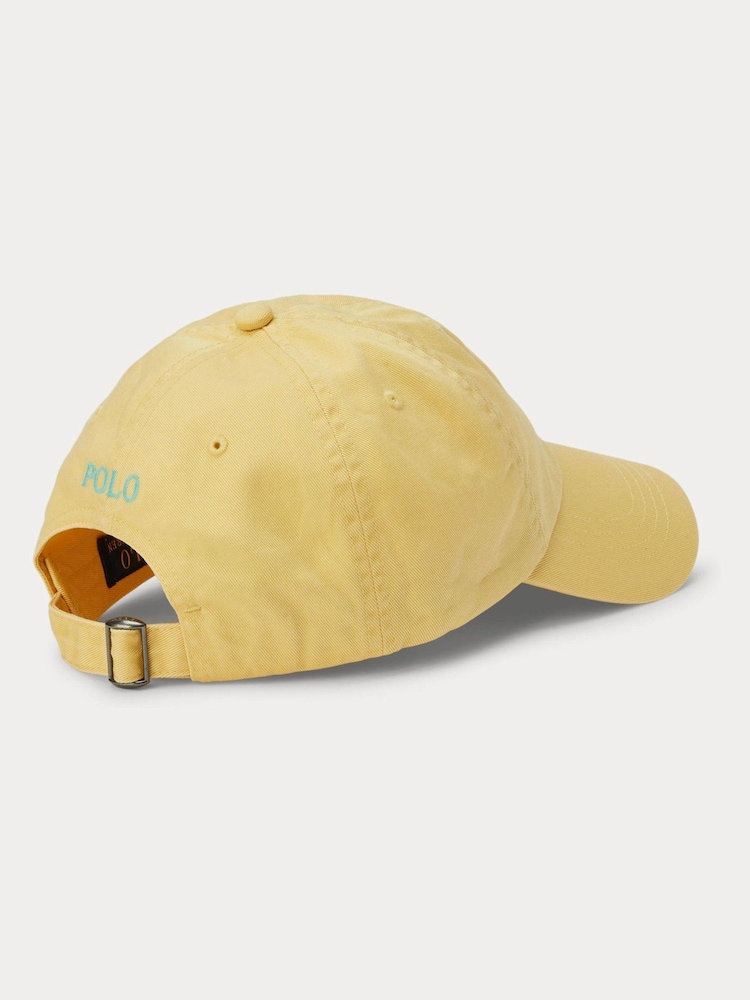 Polo Ralph Lauren Yellow Classic Cap - Image 2 of 4 Polo Ralph Lauren Yellow Classic Cap - Image 2 of 4