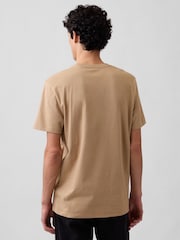 Gap Beige Everyday Soft Pocke T-shirt - Image 2 of 5