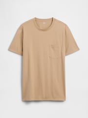 Gap Beige Everyday Soft Pocke T-shirt - Image 4 of 5