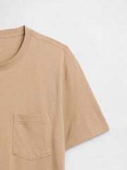 Gap Beige Everyday Soft Pocke T-shirt - Image 5 of 5