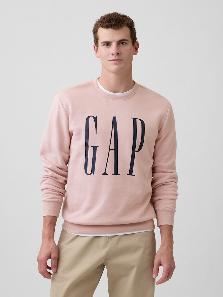 Gap Pink Logo Sweatshirt - Image 1 of 4