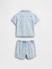 Gap Light Wash Denim Outfit Set (0-24mths) - Image 3 of 3