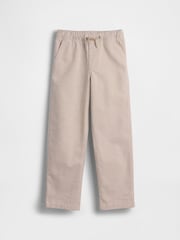 Gap Cream Linen-Cotton Relaxed Easy Trousers (4-13yrs) - Image 3 of 4