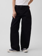 Gap Høy midje Tønne Jeans - Bilde 1 av 5