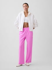 Gap Pink VintageSoft Terry Logo Joggers - Image 4 of 5