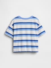 Gestreift, Blau - Gap Boxy T-Shirt (6Monate–5Jahre) - Bild 2 von 2