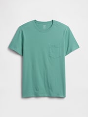 Gap Green Everyday Soft Pocke T-shirt - Image 4 of 5