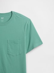 Gap Green Everyday Soft Pocke T-shirt - Image 5 of 5