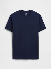 Gap Navy Blue Everyday Soft Pocke T-shirt - Image 4 of 5