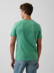 Gap Green Everyday Soft Mini Logo T-Shirt - Image 2 of 4