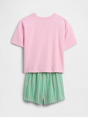 Gap Pink/Green Pyjamas Set (6-13yrs) (6-13yrs) - Image 2 of 2