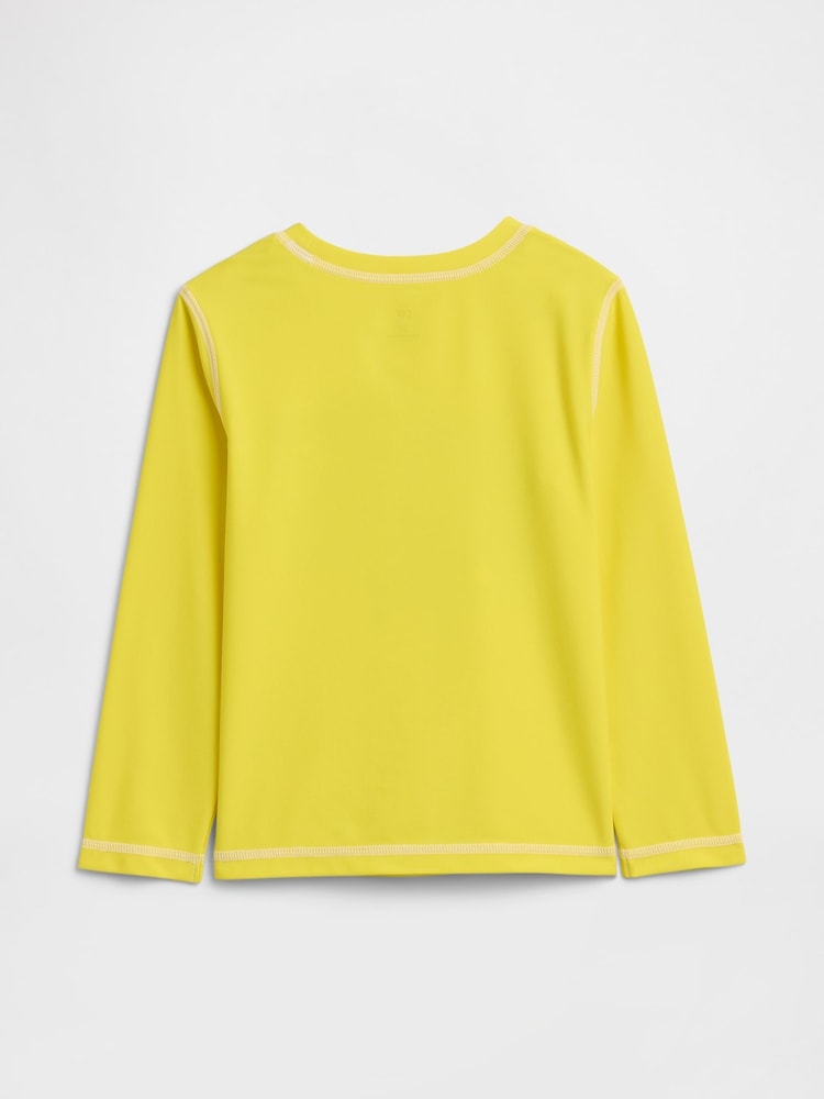 Gap Yellow Shark Graphic Swim Top (6mths-5yrs) - Image 2 of 2 Gap Yellow Shark Graphic Swim Top (6mths-5yrs) - Image 2 of 2