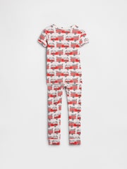 Gap Red Fire Engine Cotton Pyjamas Set (12mths-5yrs) - Image 2 of 3