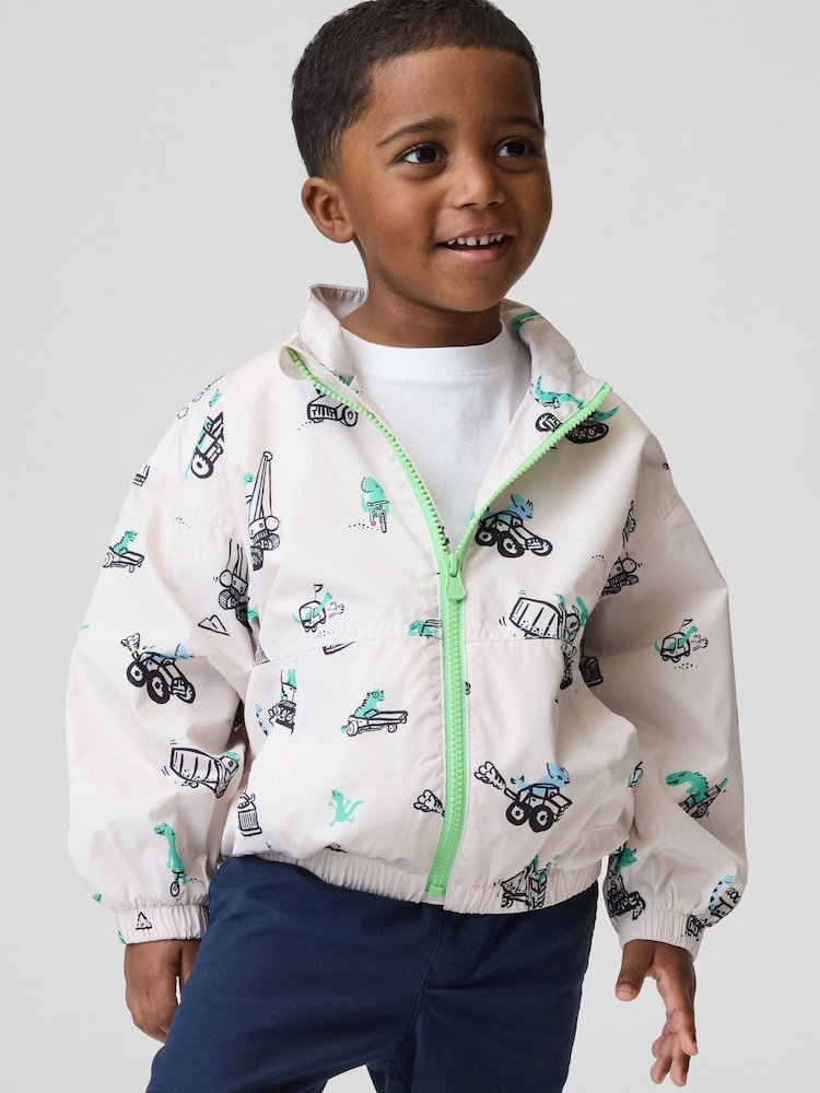 Gap Cream Windbreaker Jacket (12mths-5yrs) - Image 1 of 4