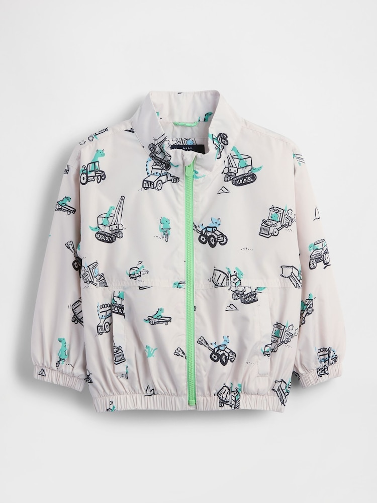 Gap Cream Windbreaker Jacket (12mths-5yrs) - Image 2 of 4