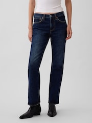 Gap Mid Rise Relaxed Straight Jeans - Bild 1 von 4