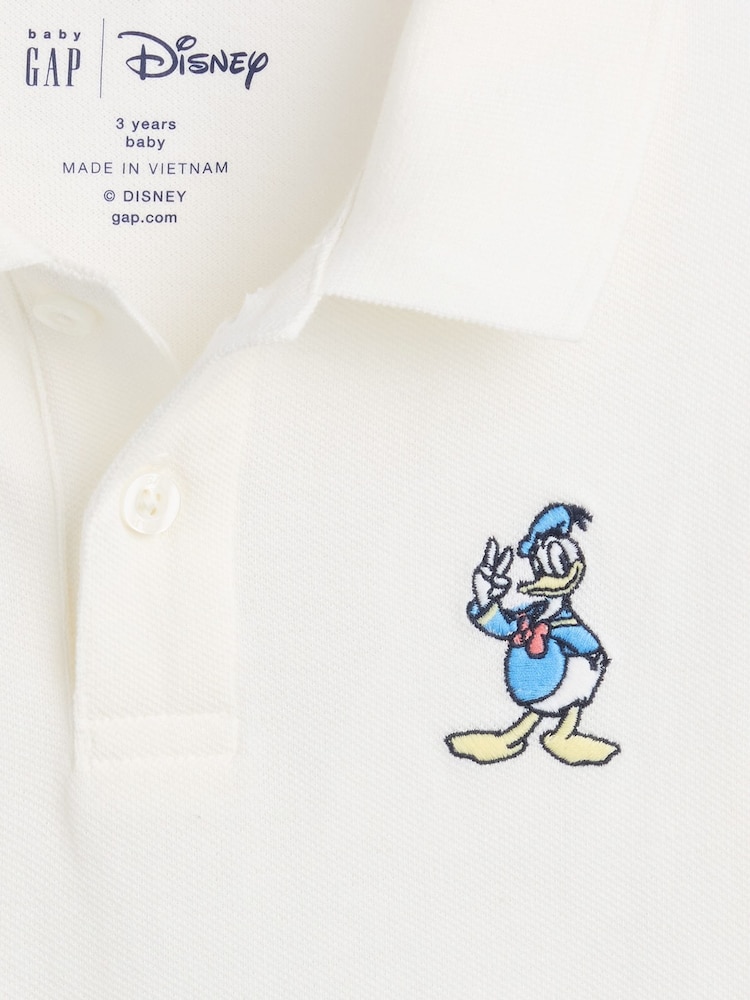 Tricou polo Gap Disney din material pique (6luni-5ani) - Imaginea 4 din 4