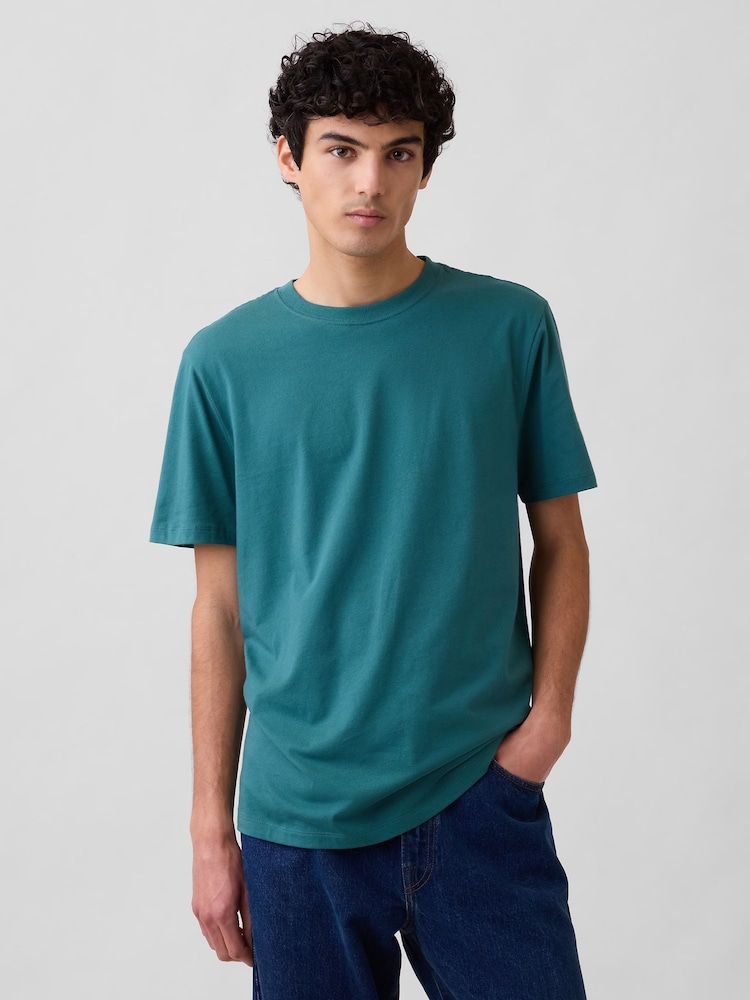 Gap Green Everyday Soft Crew neck T-Shirt - Image 1 of 4