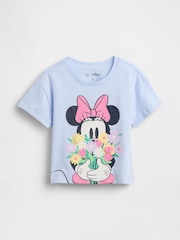 Gap Blue Minnie Mouse Disney Graphic T-Shirt (6mths-5yrs) - Image 1 of 2