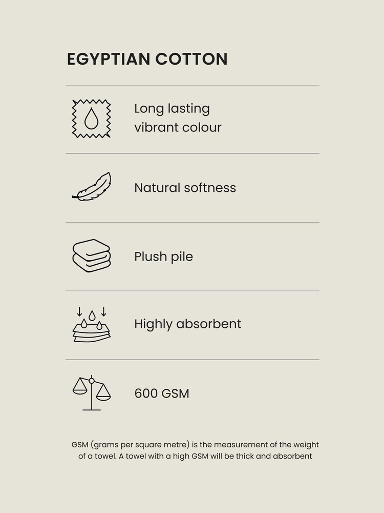 Berry Egyptian Cotton Towel - Image 5 of 5