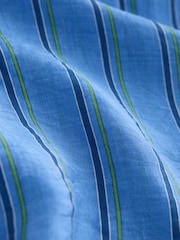 Blue Stripe Lightweight Long Sleeve Shirt - Image 9 of 9