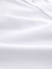 White Relaxed Cotton Long Sleeve Shirt - Image 9 of 9