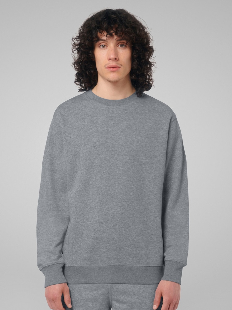 All + Every Grey Jaws Classic Poster Back Print Sweatshirt - Image 2 of 3