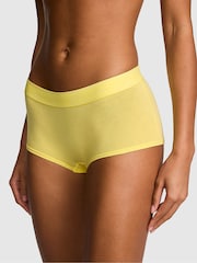 Victoria's Secret PINK Pineapple Yellow High Waist Cotton Logo Knickers - Image 1 of 2