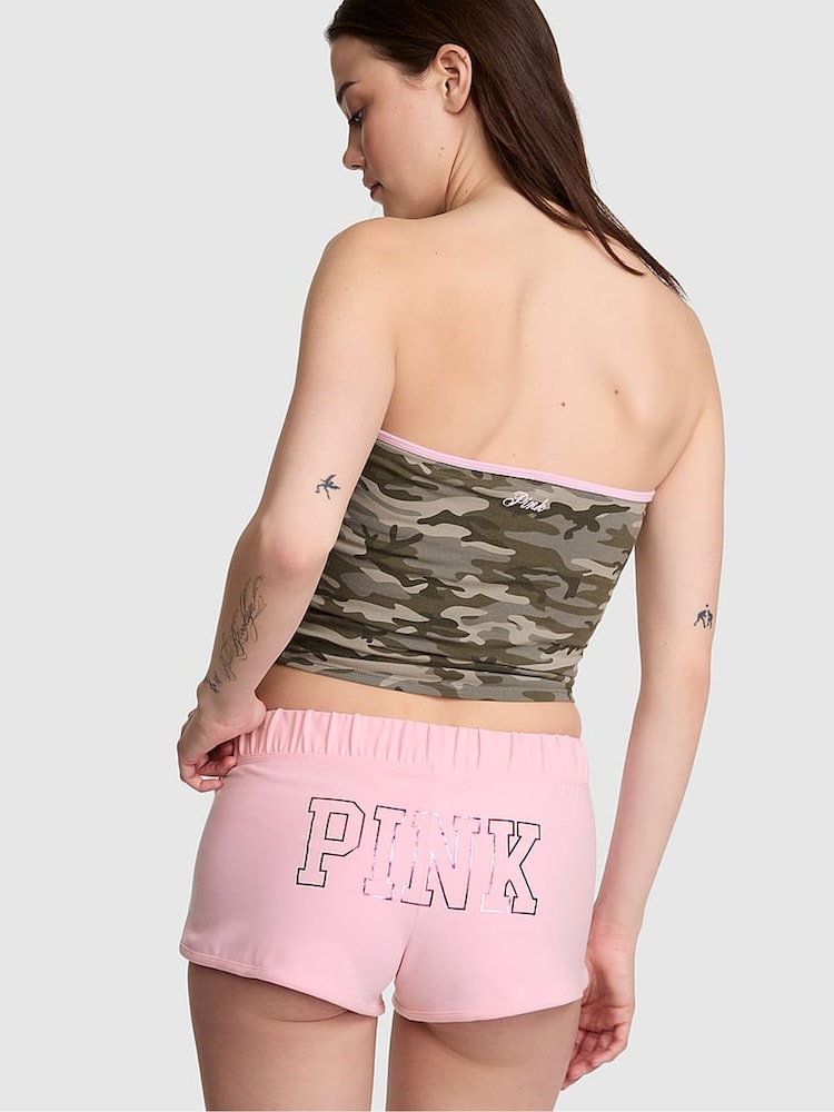 Victoria's Secret Pink Pink Ombre Diamante Modal Mini Shorts - Image 2 of 3