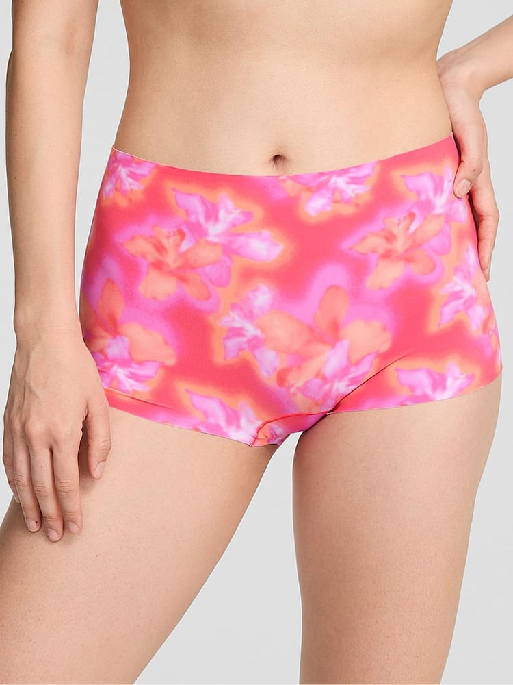 Victoria's Secret PINK Pink Hibiscus Short No Show Knickers - Image 1 of 2