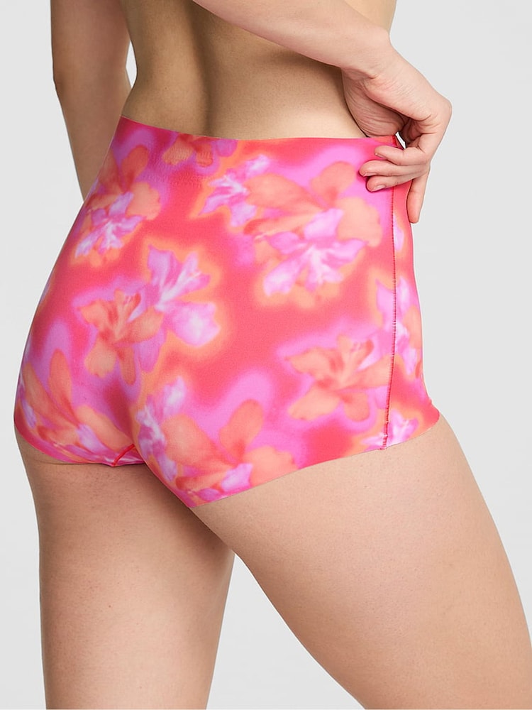Victoria's Secret PINK Pink Hibiscus Short No Show Knickers - Image 2 of 2