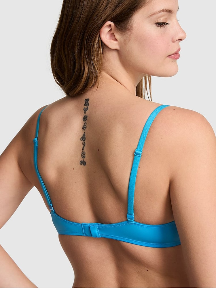 Victoria's Secret PINK Capri Blue Non Wired Lightly Lined Bra - Image 2 of 2