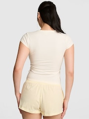 Victoria's Secret PINK Winter White Retro T-Shirt - Image 2 of 2