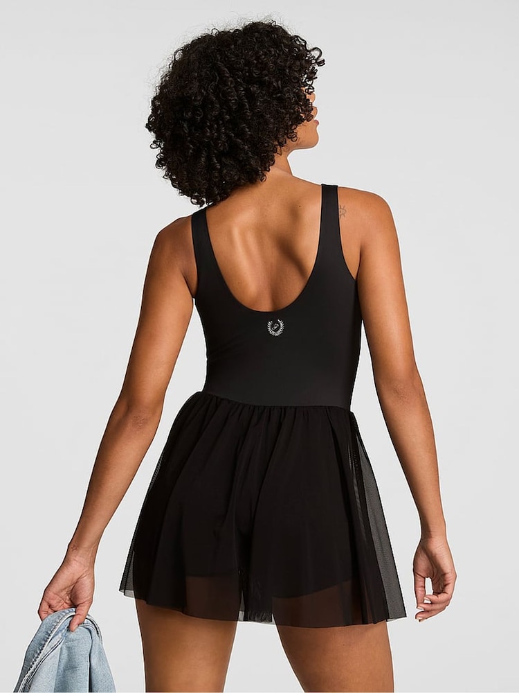 Victoria's Secret Pink Black Relay Mesh Dress - Image 2 of 2