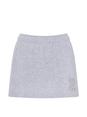 Victoria's Secret Pink Medium Heather Grey Fleece Skort - Image 4 of 4