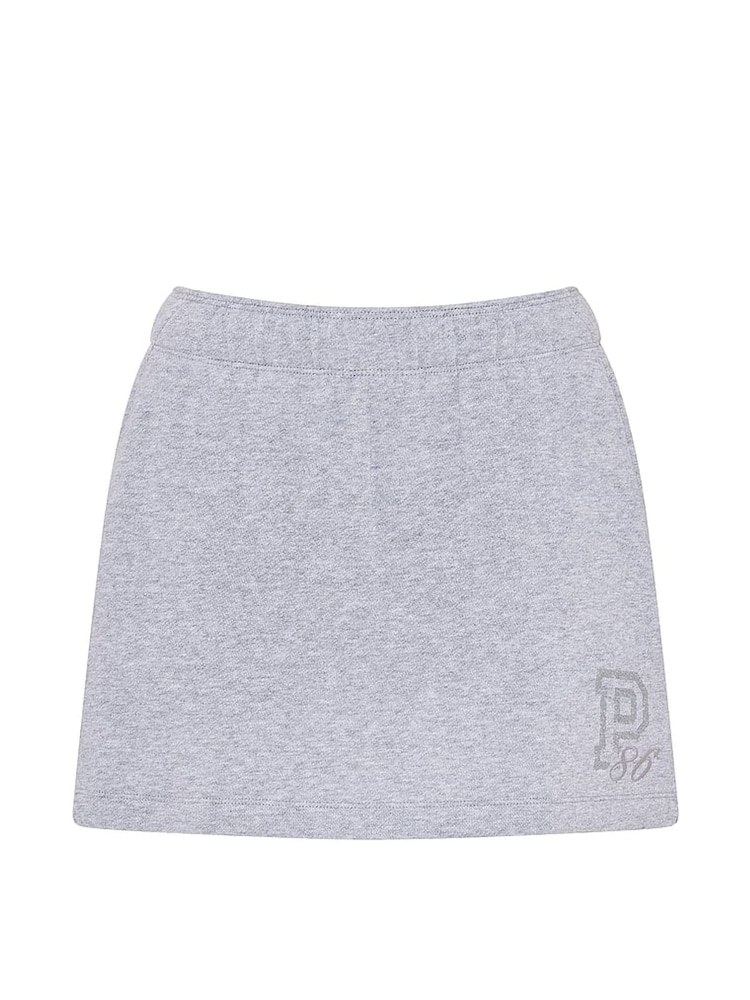 Victoria's Secret Pink Medium Heather Grey Fleece Skort - Image 4 of 4