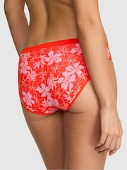 Victoria's Secret Pink Red Hibiscus Bikini Knickers - Image 2 of 2