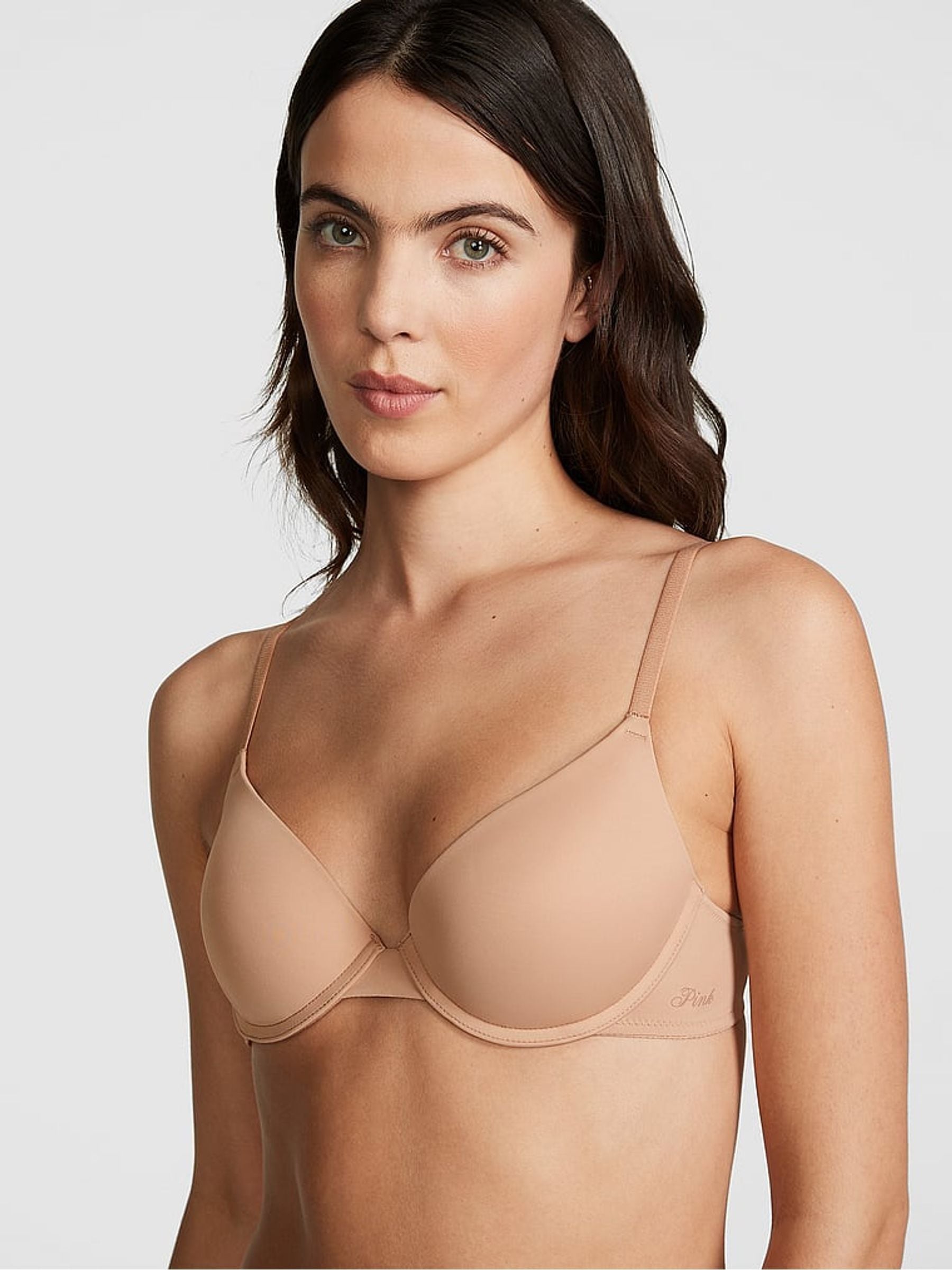Victoria's Secret PINK Praline Nude Push Up Bra
