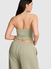 Victoria's Secret Pink Slate Green Halter Top - Image 2 of 2