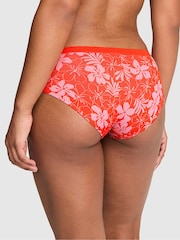 Victoria's Secret Pink Red Hibiscus Hipster Knickers - Image 2 of 2
