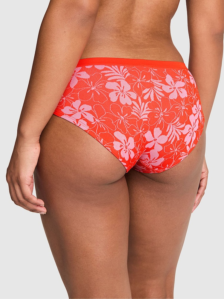 Victoria's Secret Pink Red Hibiscus Hipster Knickers - Image 2 of 2