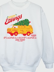 Brands In Stranger Things Season Of Eating Christmas Sweatshirt - Imagen 2 de 3