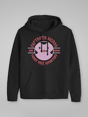 All + Every Black Fuggler Gaptooth McGoo Lilac Originals Funny Ugly Monster Hoodie - Image 3 of 3