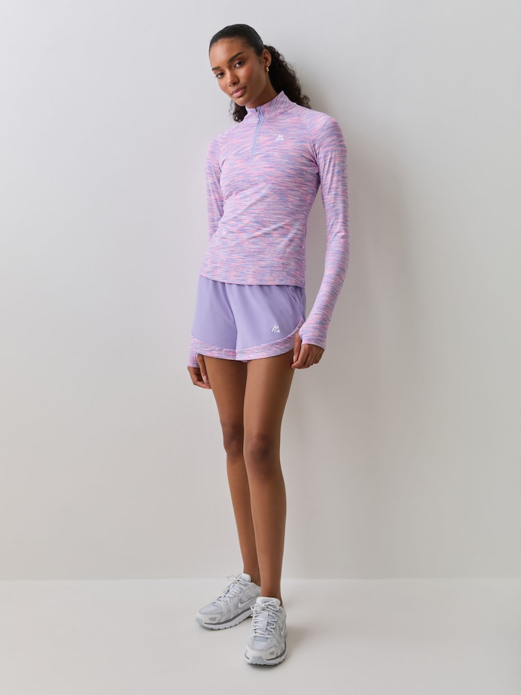 Montirex Pink TRAIL 2.0 Quarter Zip T-Shirt - Image 2 of 5